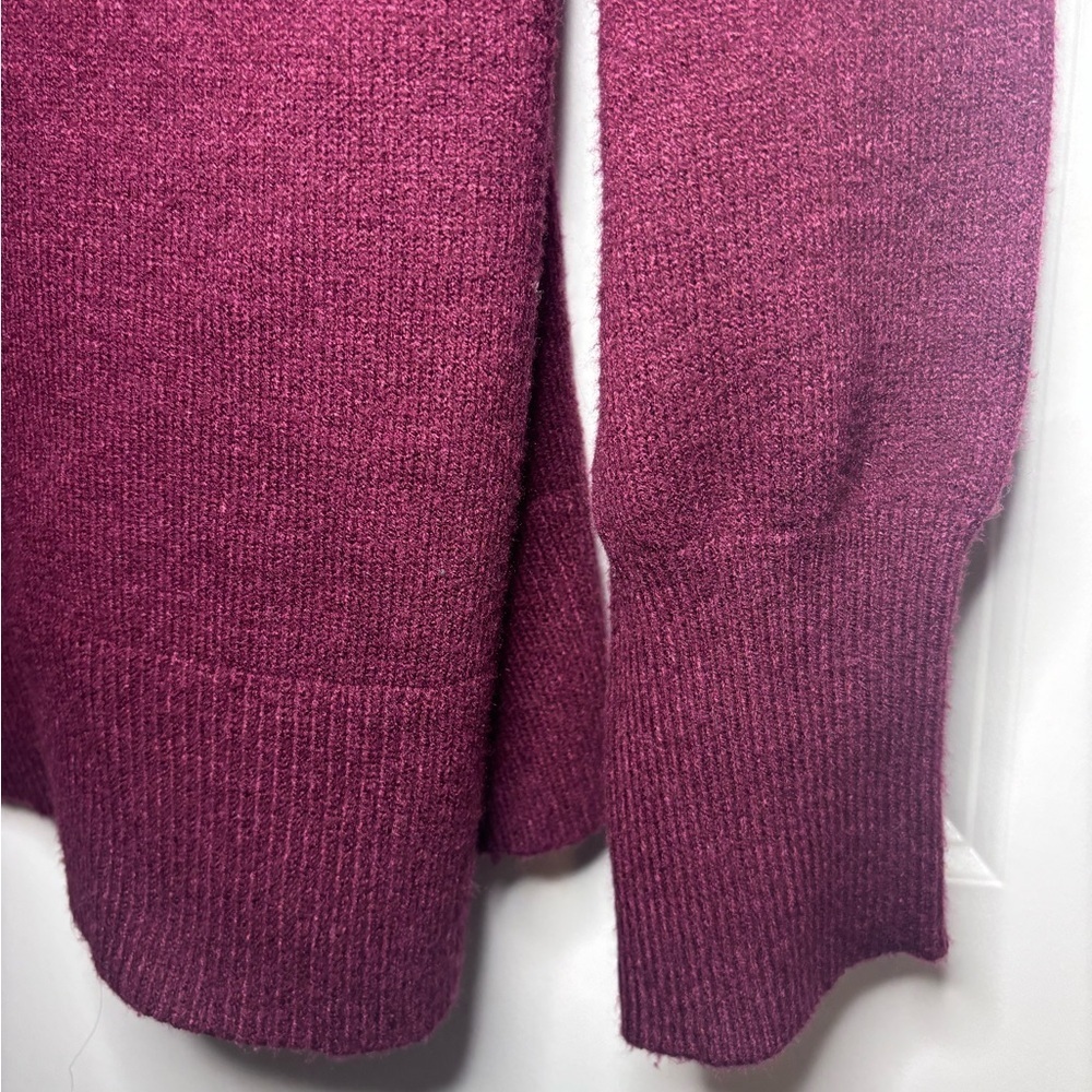 Evereve Burgundy Turtleneck Sweater - Picture 4 of 5